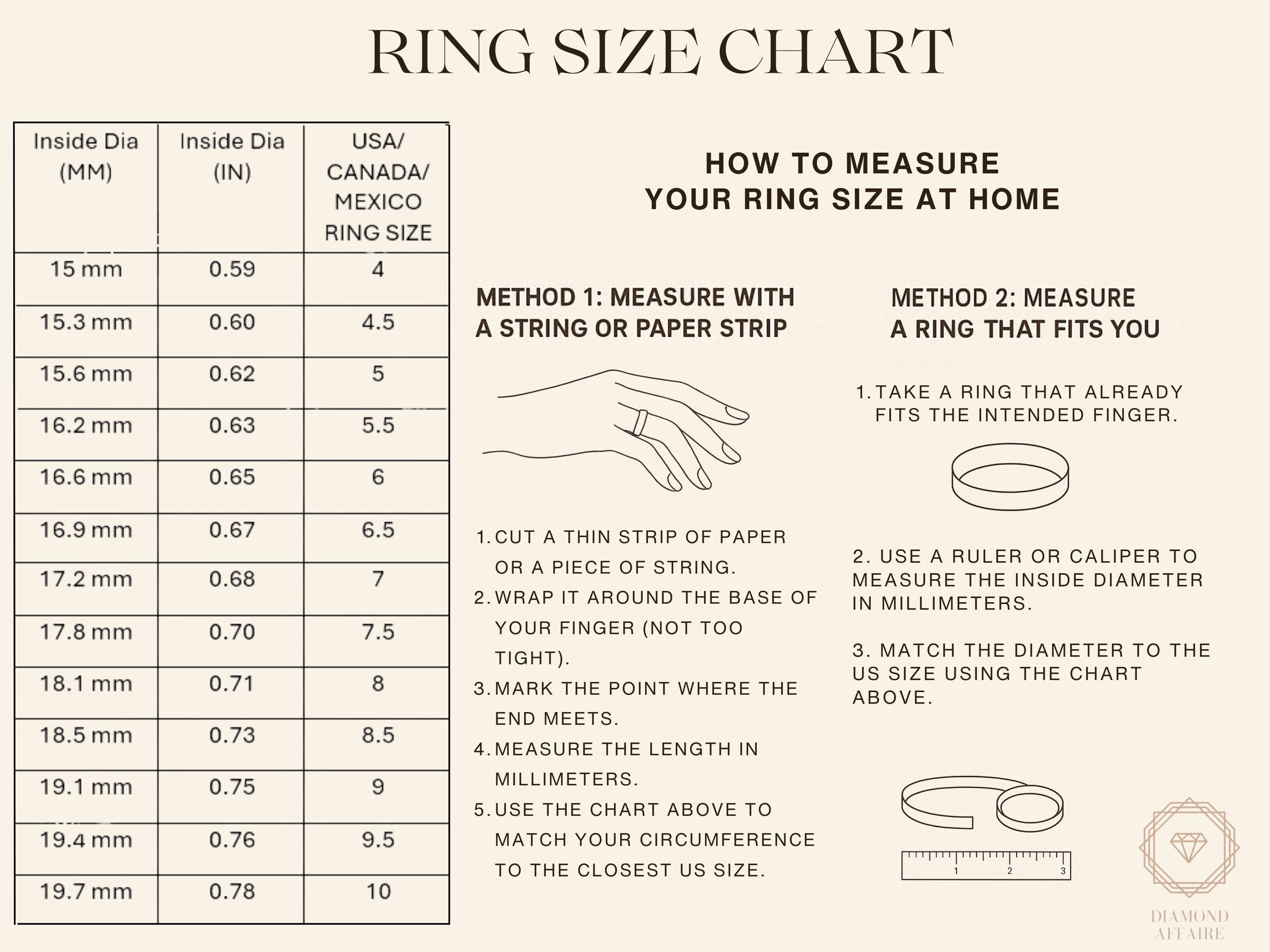 Bague d'éternité en or massif 14K (certifié) en vente 2
