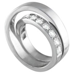 Cartier Nouvelle Vague 18K Weißgold 1,20ct Diamantring