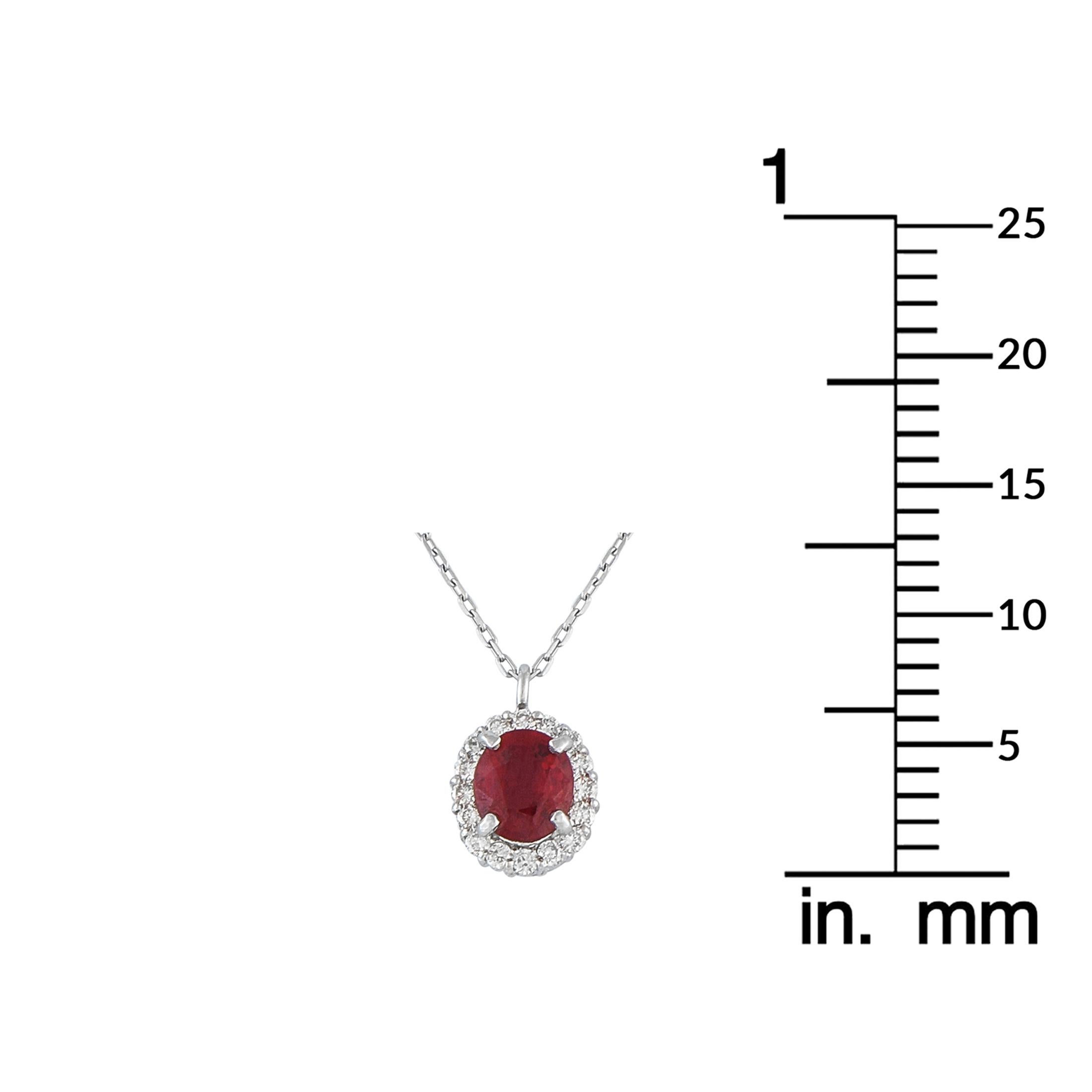Collier en platine 0,10 ct de diamant et saphir Excellent état - En vente à Southampton, PA