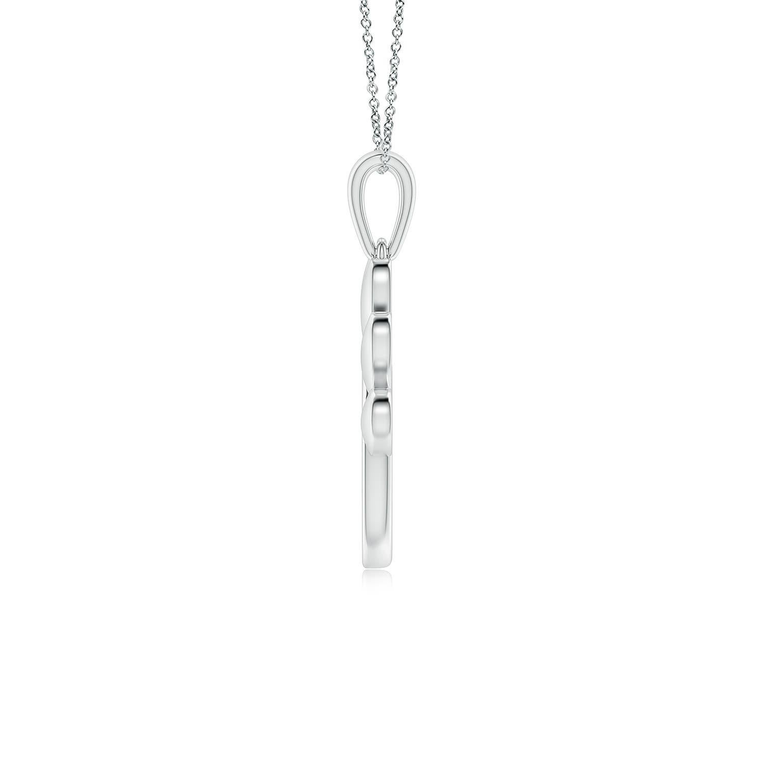 Caratterizzato da un adorabile disegno a zampa di cane, questo ciondolo con diamante è realizzato in argento. I diamanti scintillanti sono incastonati in un'incastonatura di pava sulla zampa lucente e hanno un aspetto squisito. Heldly, che si regge