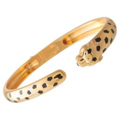 Cartier Panthere 18K Yellow Gold Bracelet Size 19