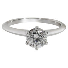 Tiffany 
Co. Bague de fiançailles à diamant de 0.95 ct