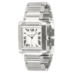Cartier Tank Francaise W51002Q3 Unisex Watch in Stainless Steel