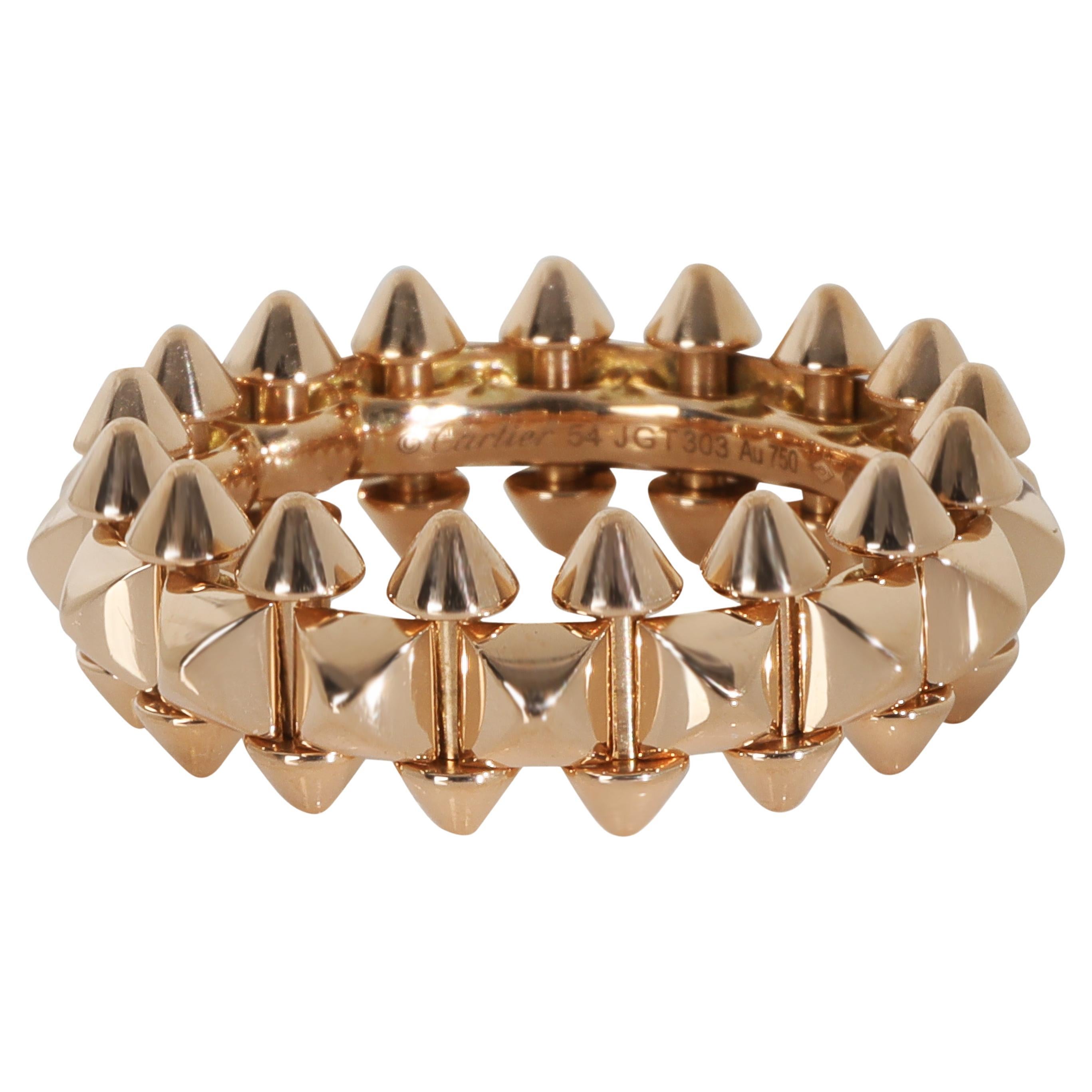 Anello Cartier Clash de Cartier in oro rosa modello medio
