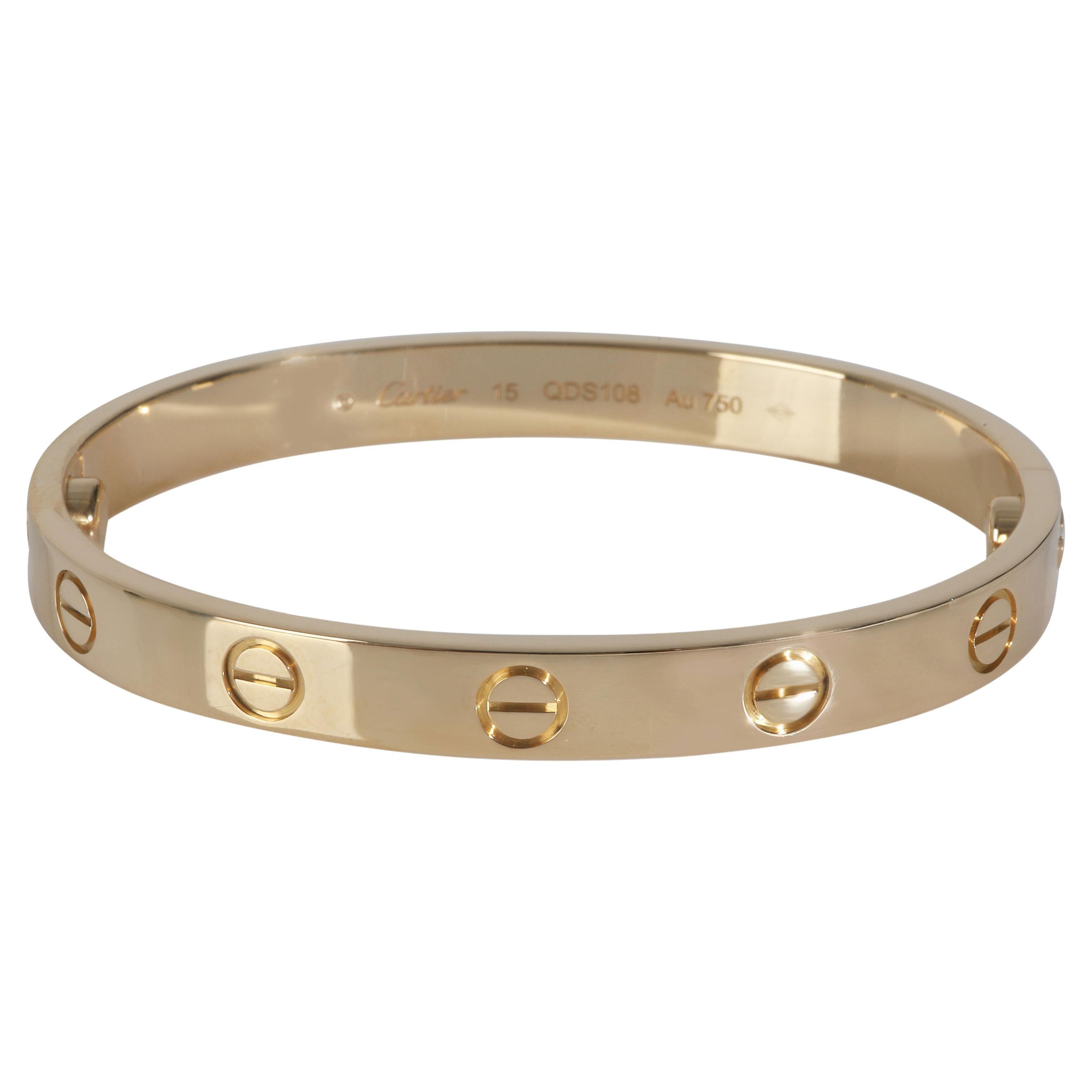 Cartier Bracelet d'amour en or jaune