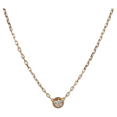 Cartier Collana in oro giallo con diamanti piccoli Model D'amour