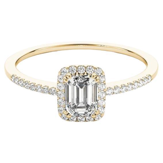 GIA Certified 1.51 Carat Emerald Halo Filigree Basket Diamond Ring