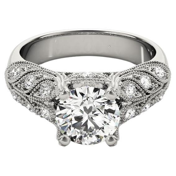 What is a round diamond?