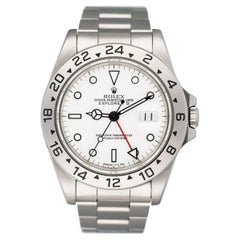 Rolex Explorer II 16570 White Dial Mens Watch