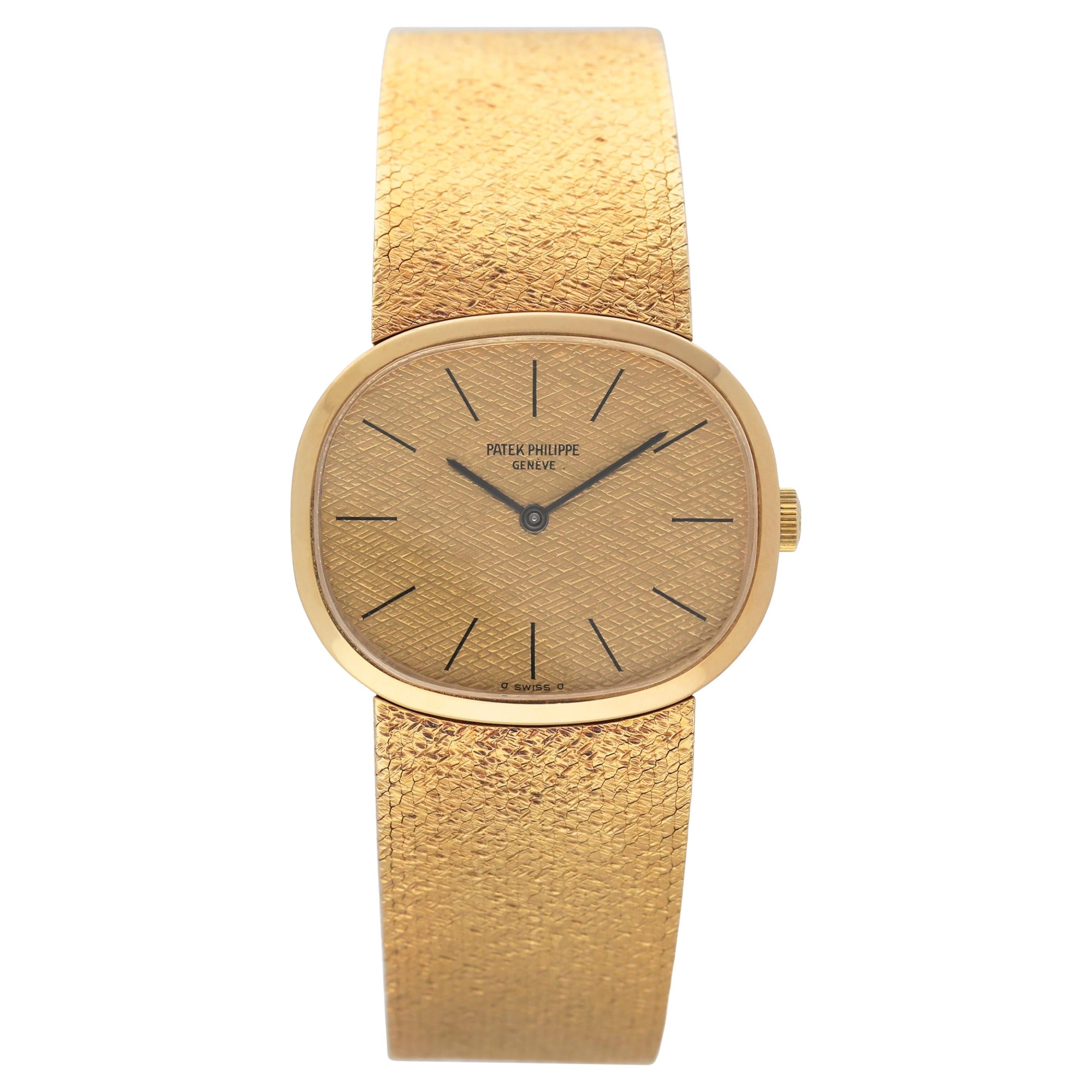 Patek Philippe Ellipse 3545 Quadrante Champagne Orologio da Uomo