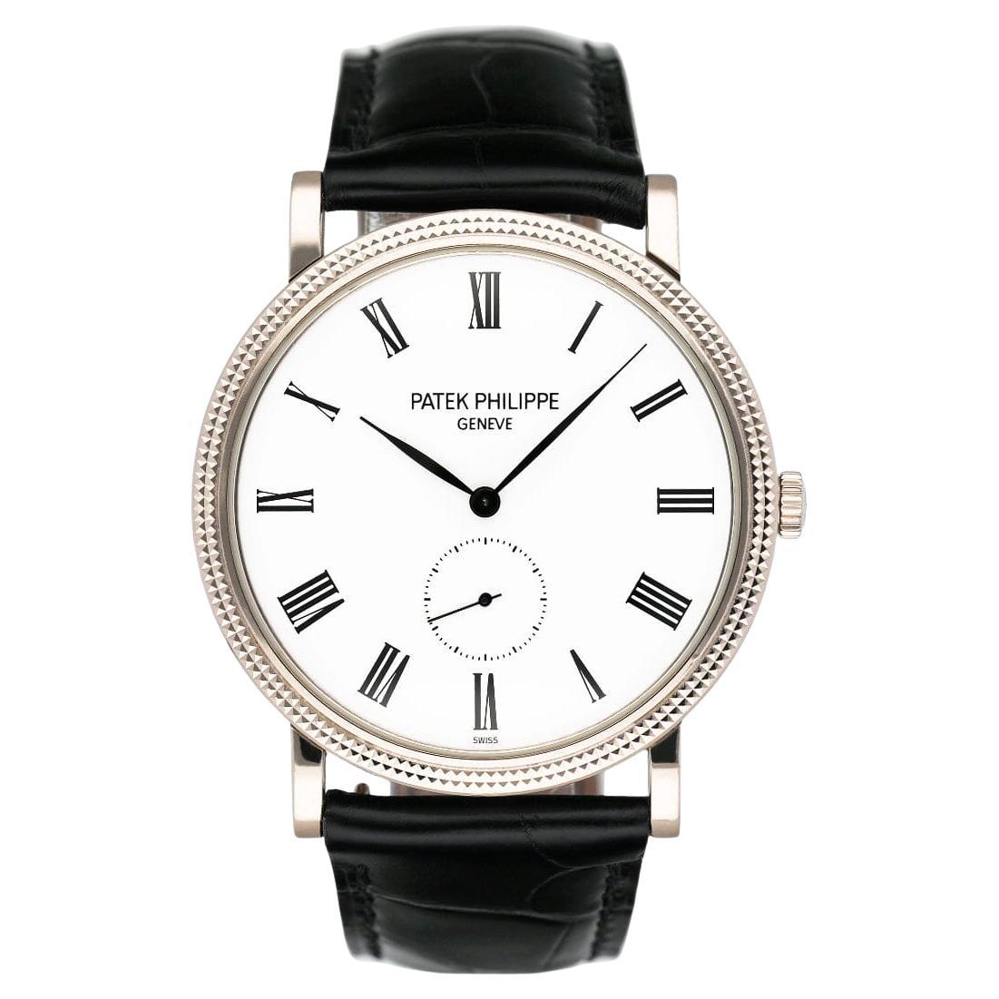 Patek Philippe Calatrava 5119G Herrenuhr mit Papieren