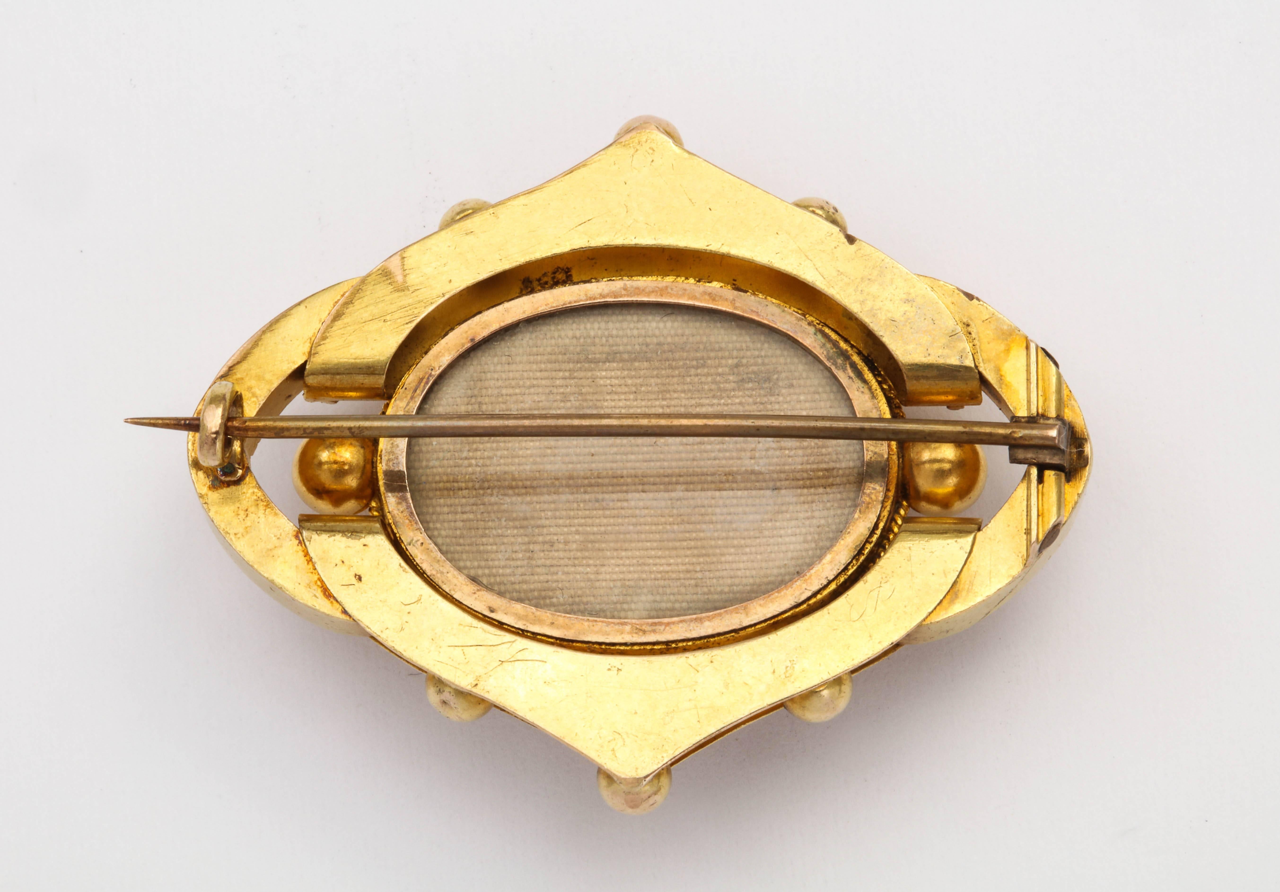 Victorian Gold Brooch, circa 1870 3