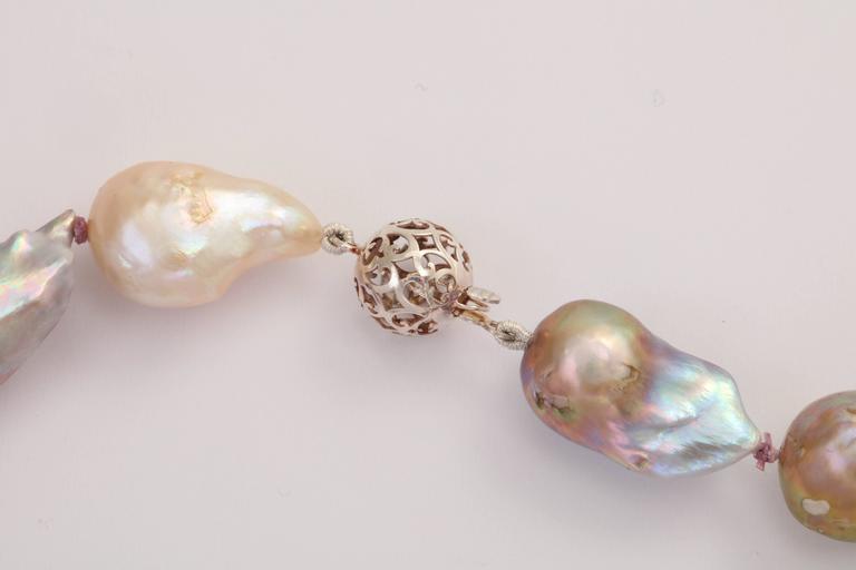 Peacock Pink Baroque Pearls For Sale at 1stDibs | pink baroque pearl ...