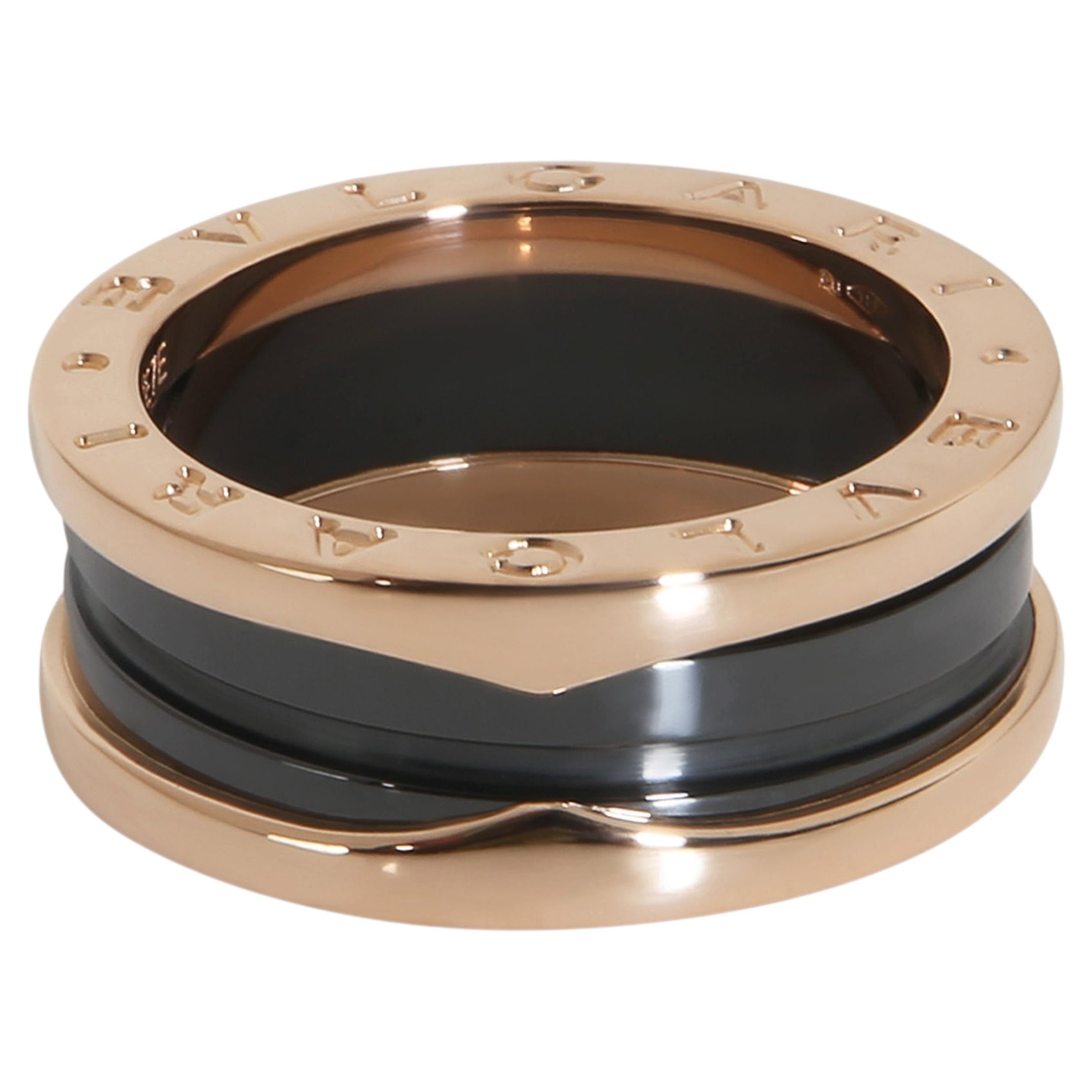 BVLGARI Rose Gold B.zero1 Ring For Sale