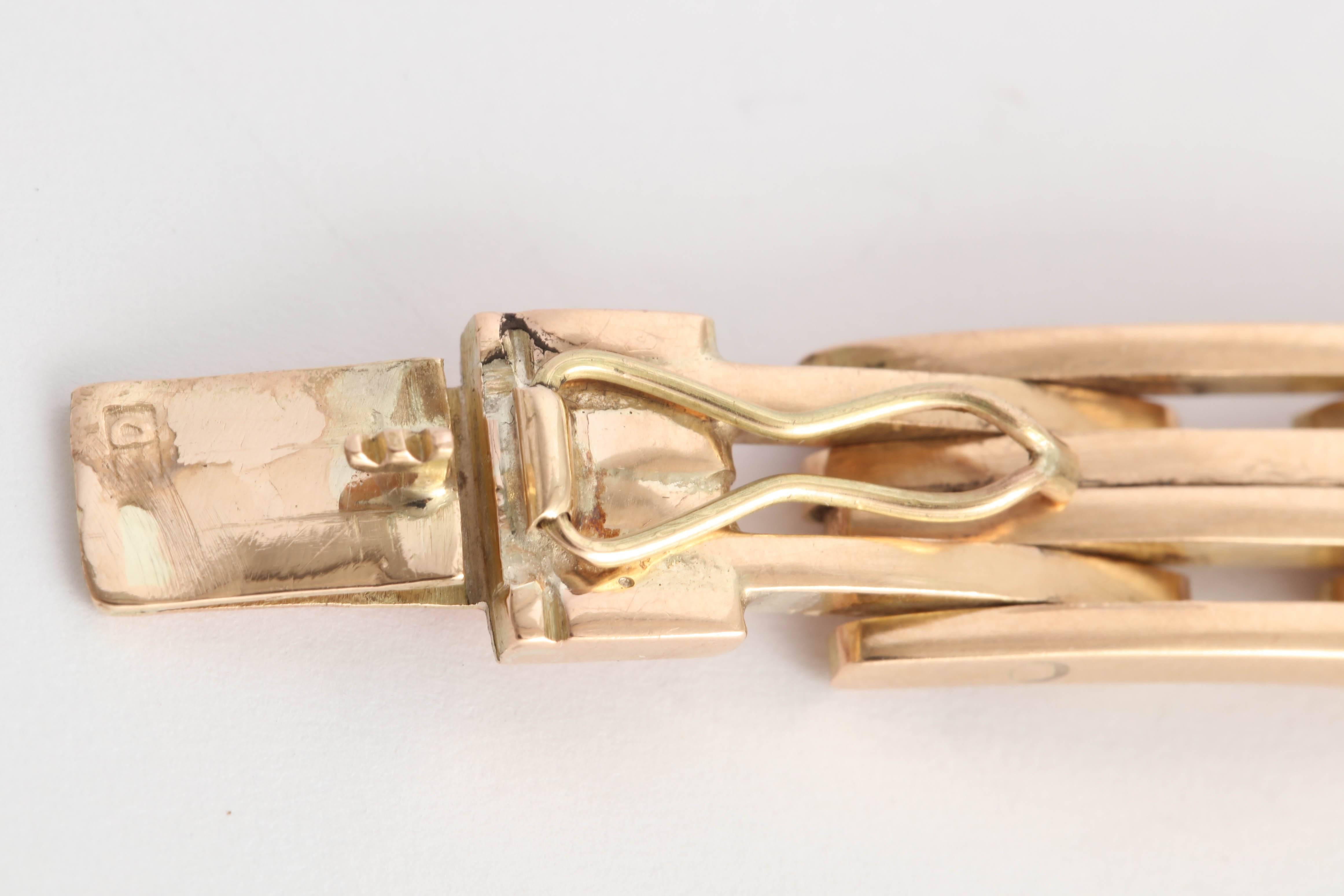 Femenino o masculino Pulsera Retro Oro Rosa en venta
