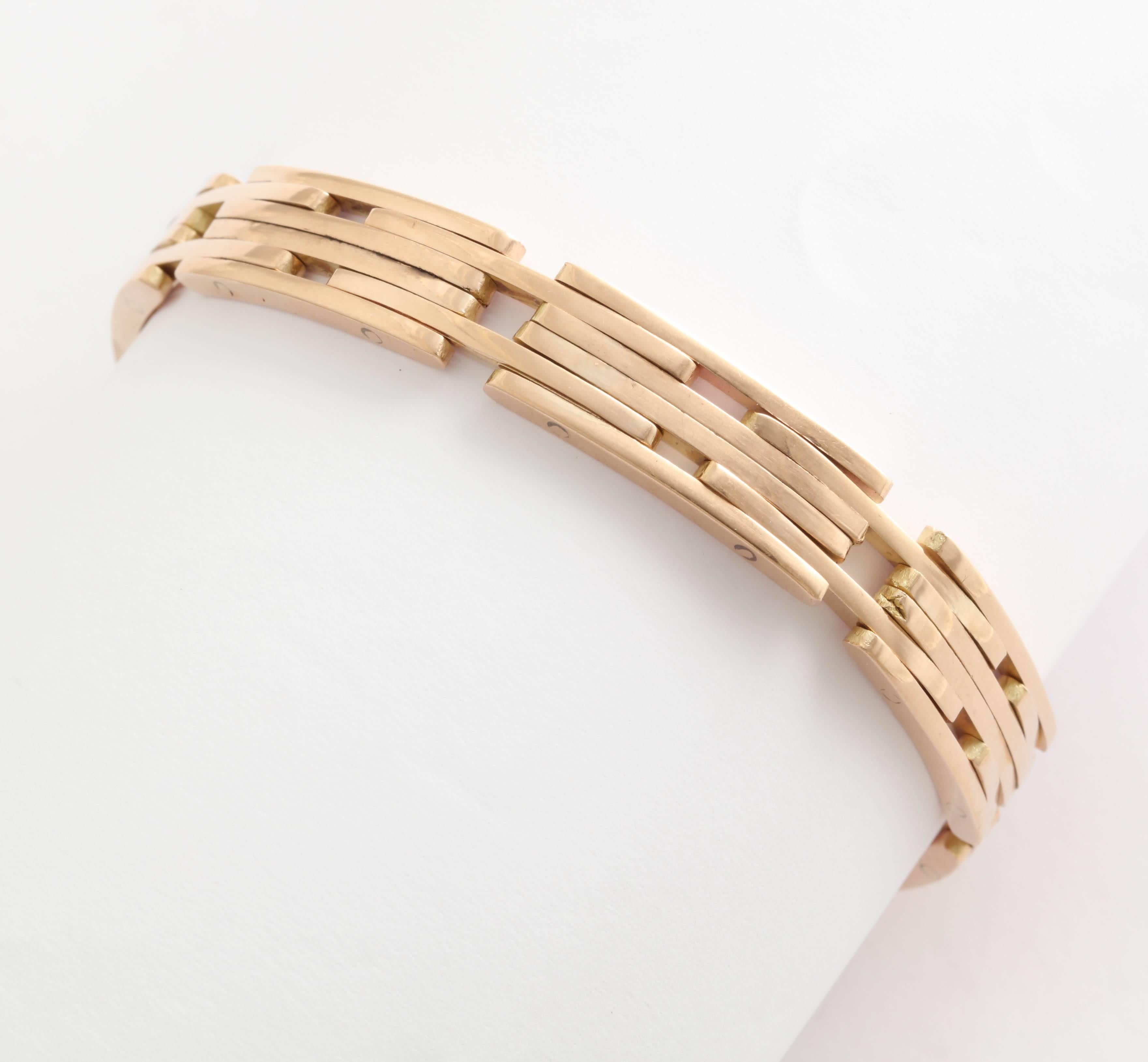 Pulsera Retro Oro Rosa en venta 2