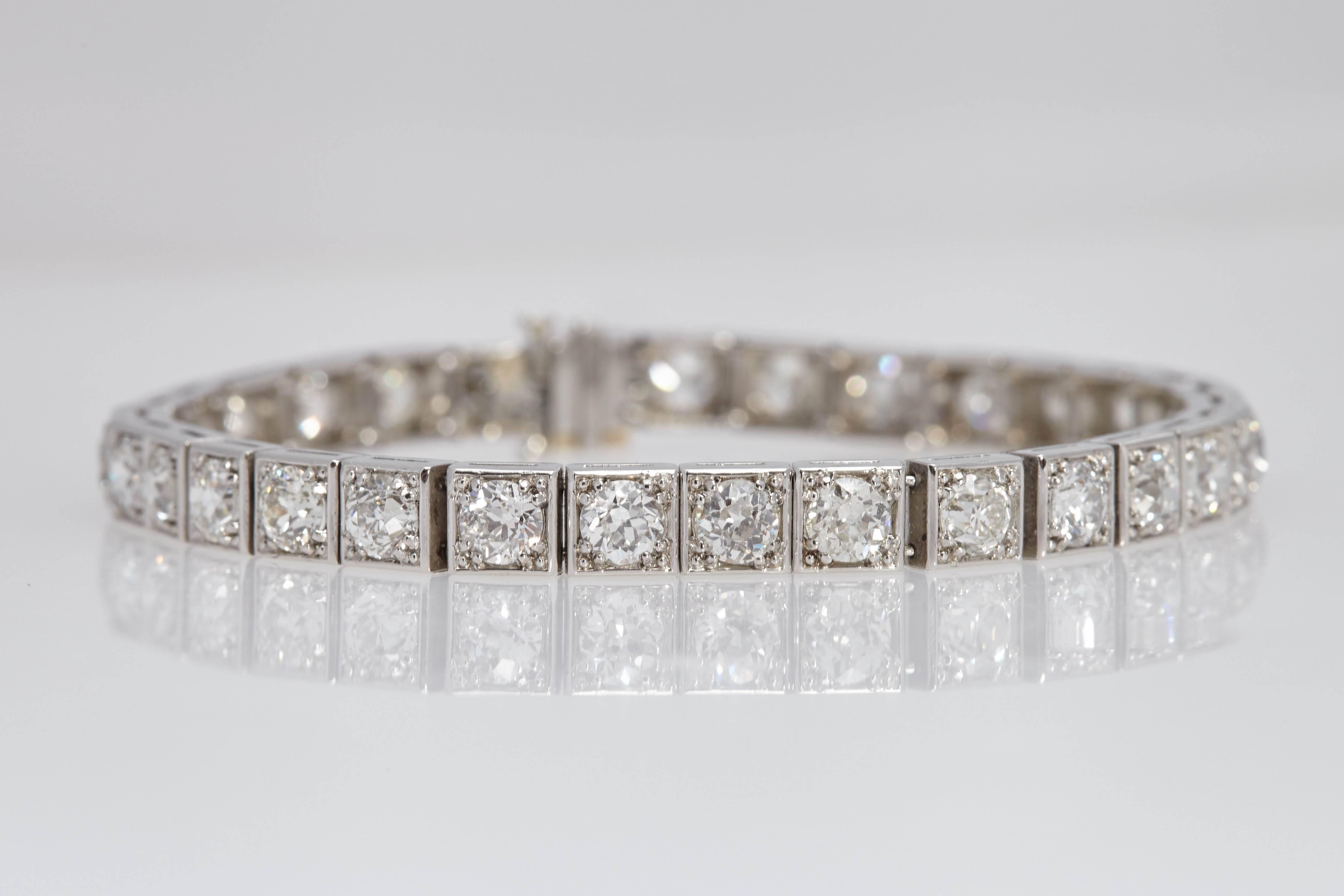 12 carat diamond bracelet