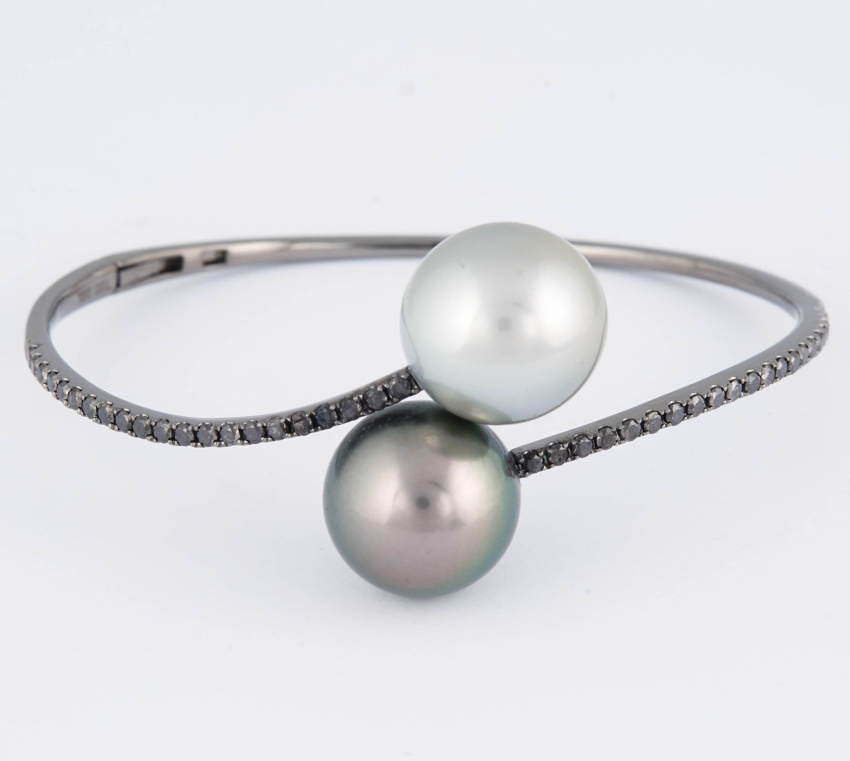 tahitian black pearl bracelet