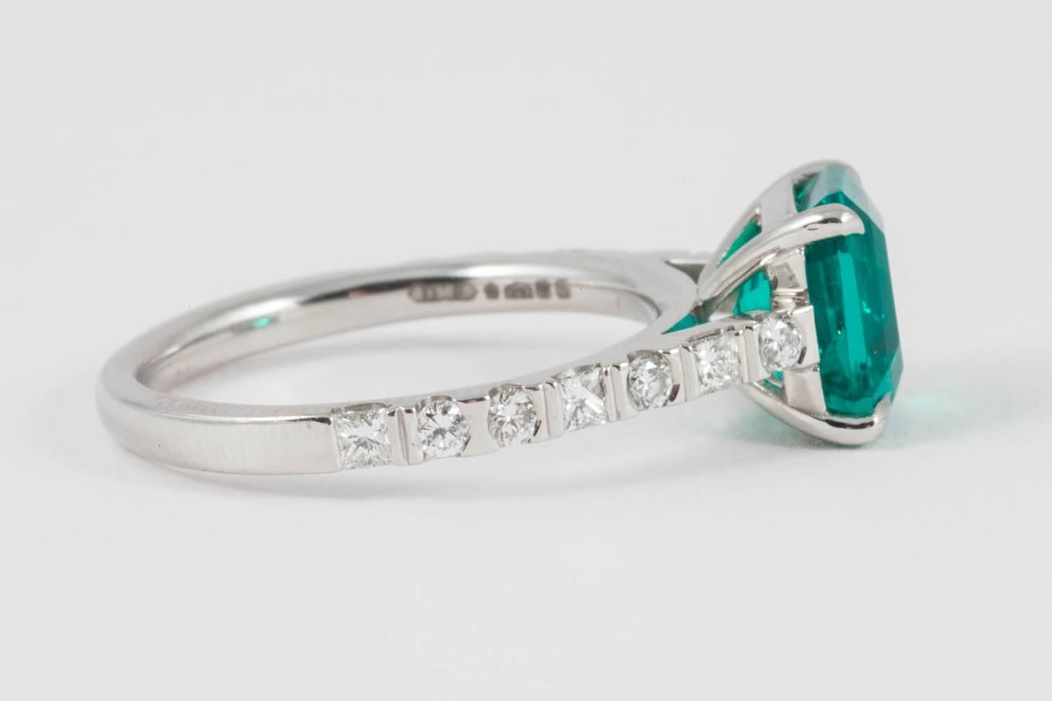 ethical emerald engagement rings