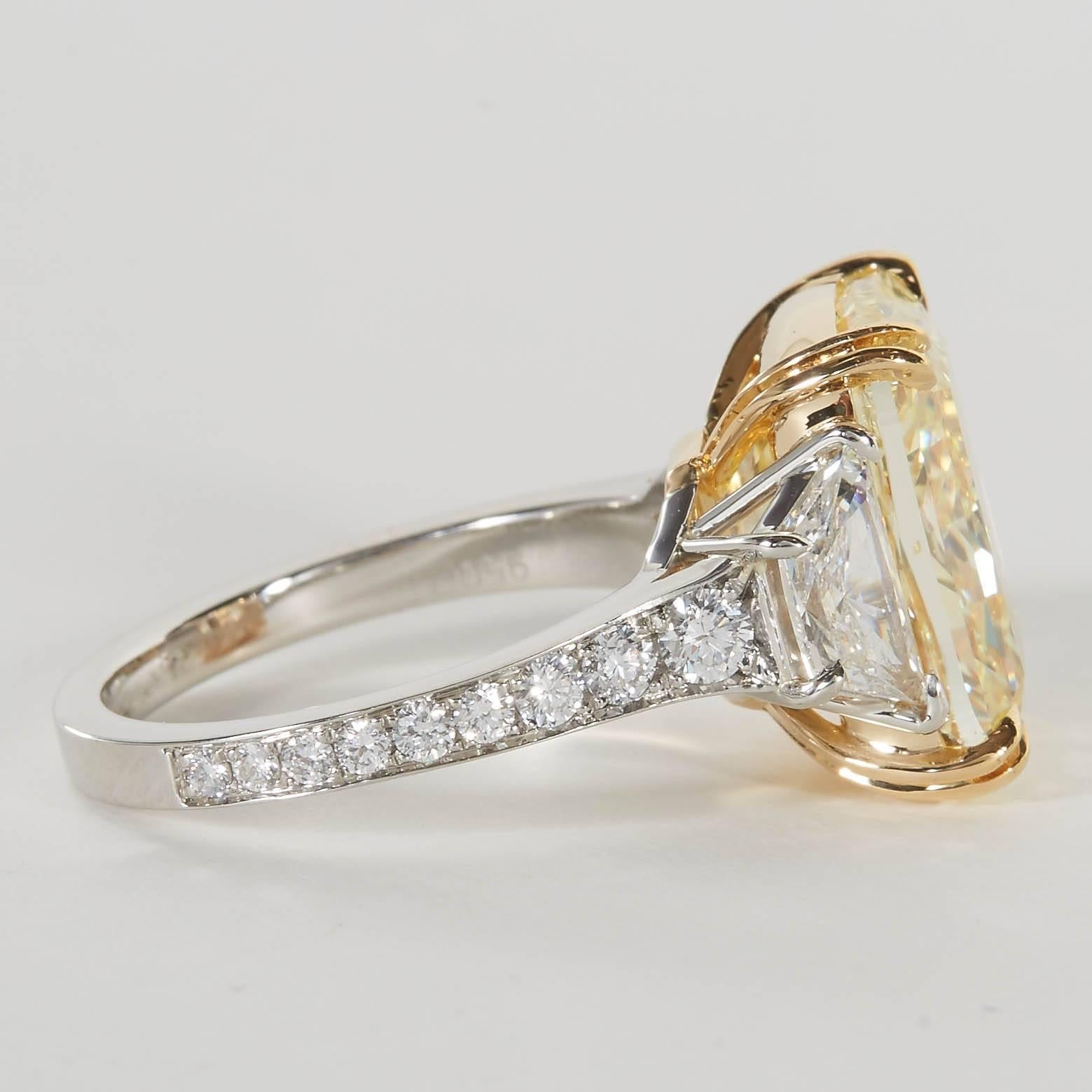 10 carat canary diamond ring price