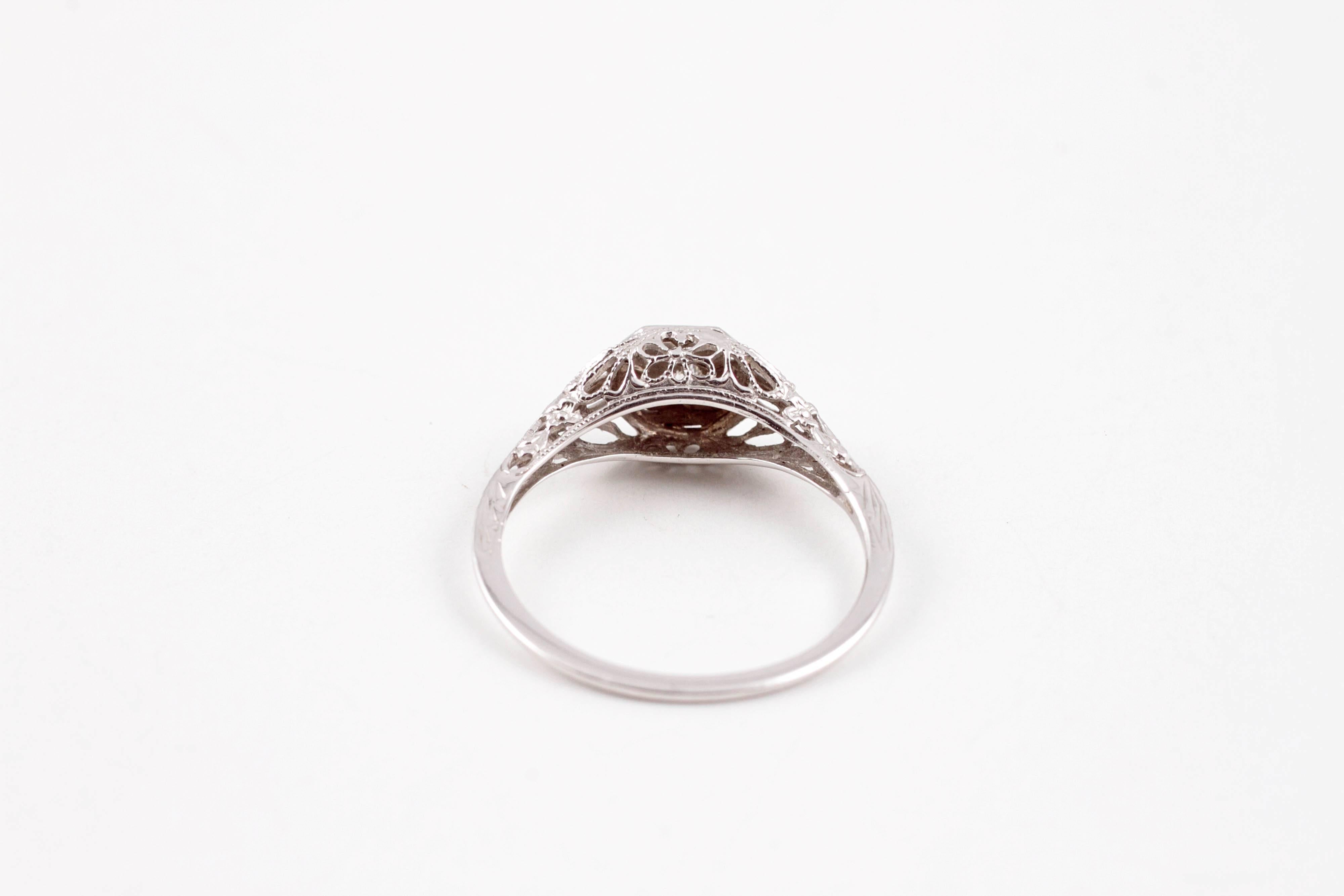 Art Deco Diamond Ring 3