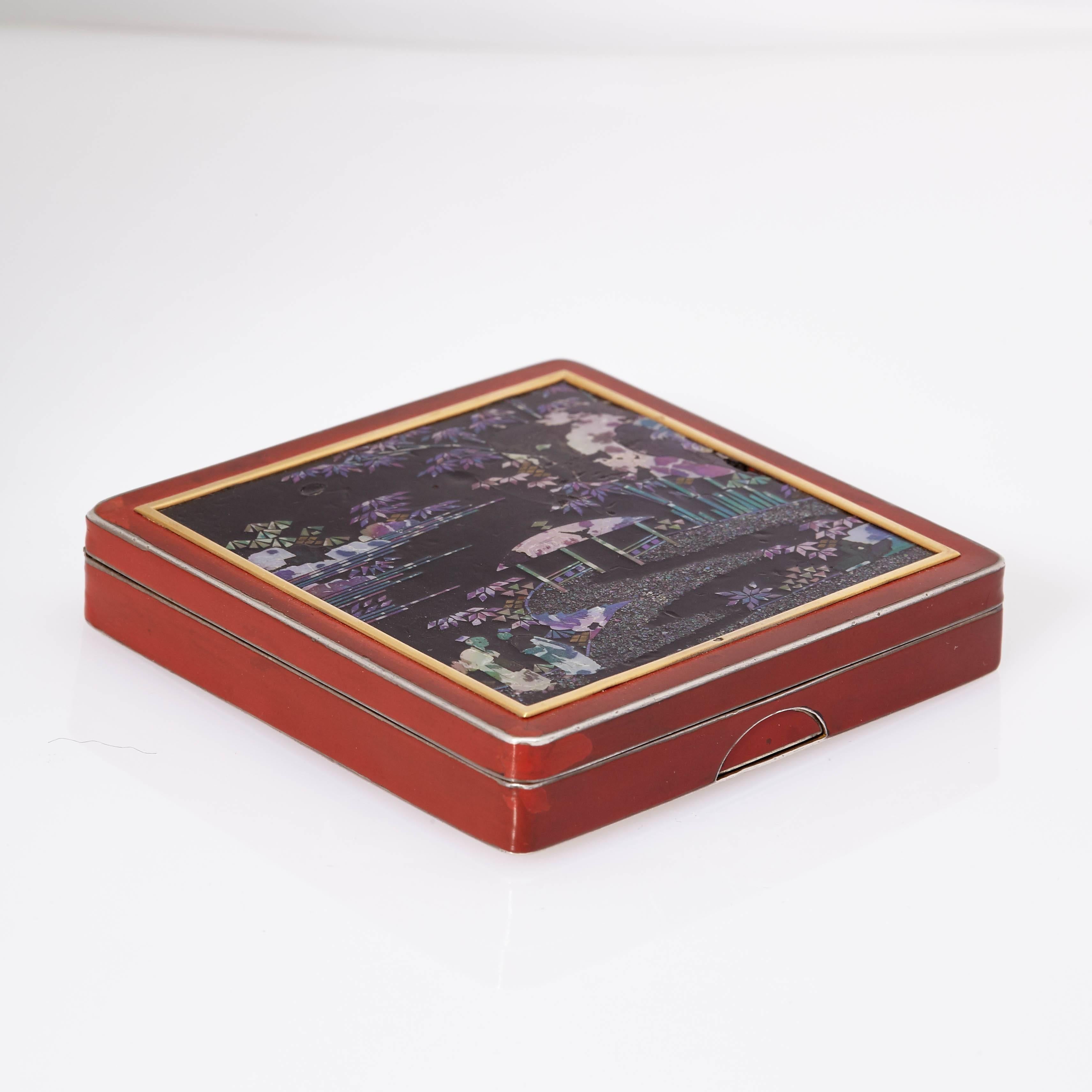 Art-déco-Objekt von Vertu-Etui von Cartier im Zustand „Gut“ im Angebot in New York, NY