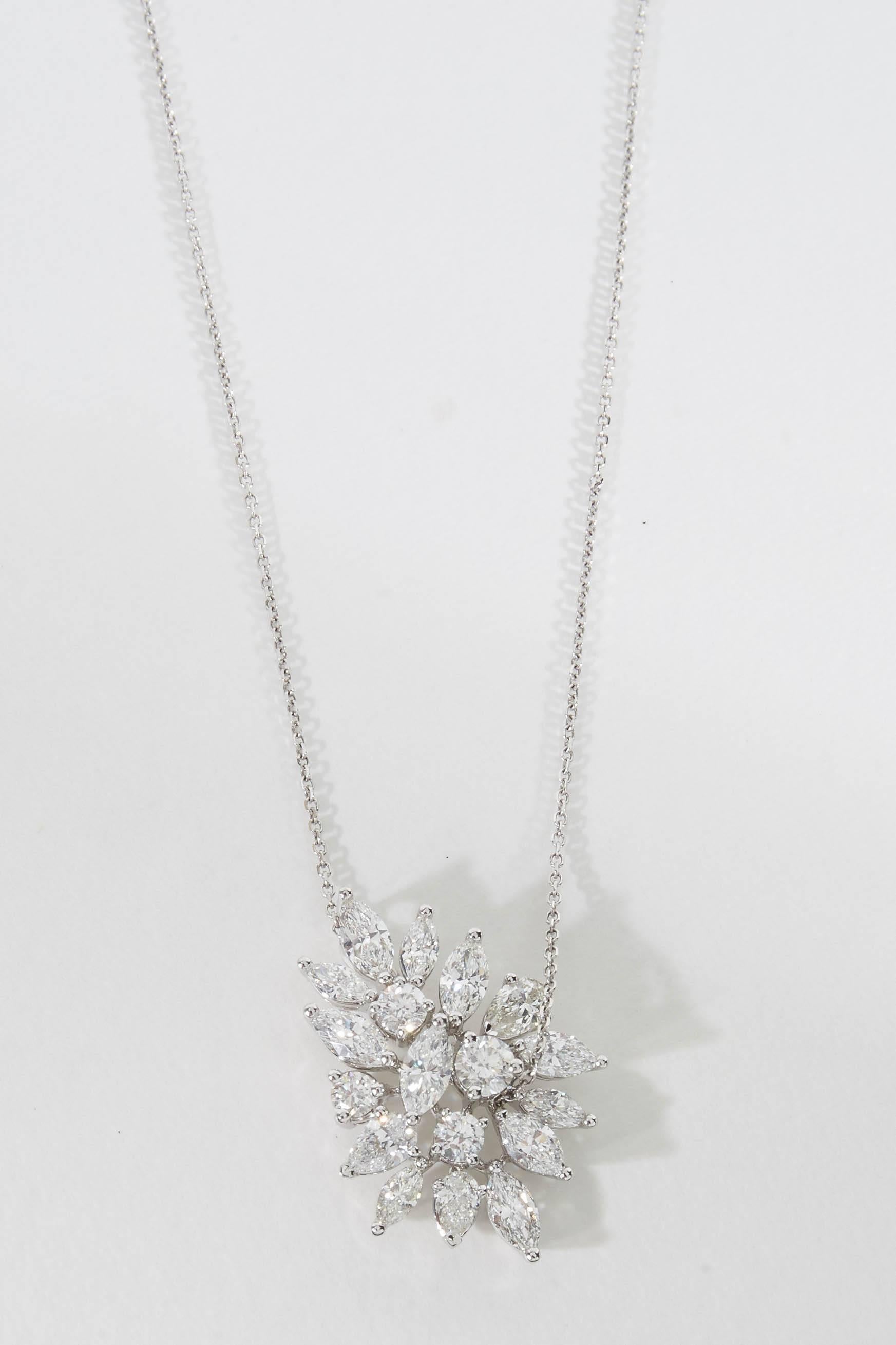 vintage diamond necklace