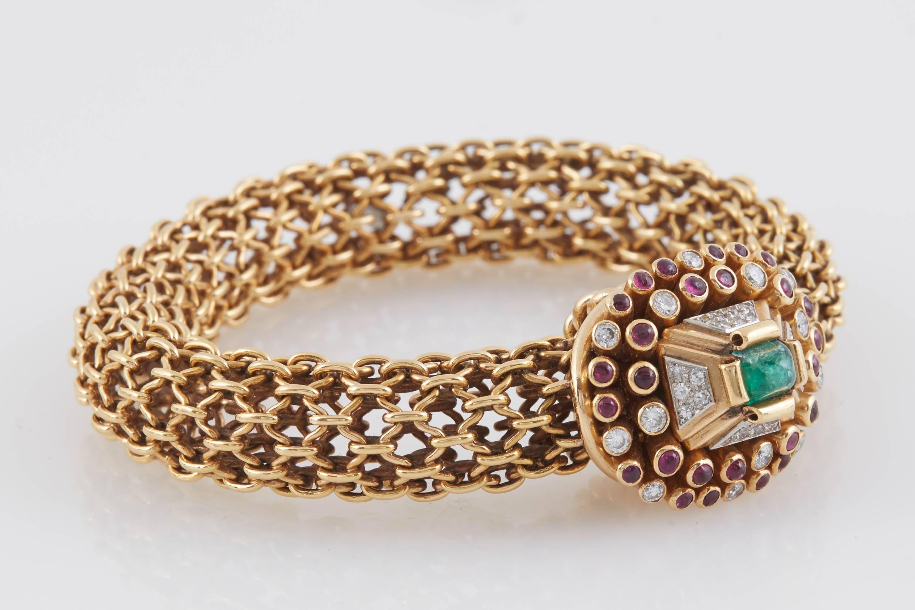 Women's Gold Bracelet by Marchak For Sale