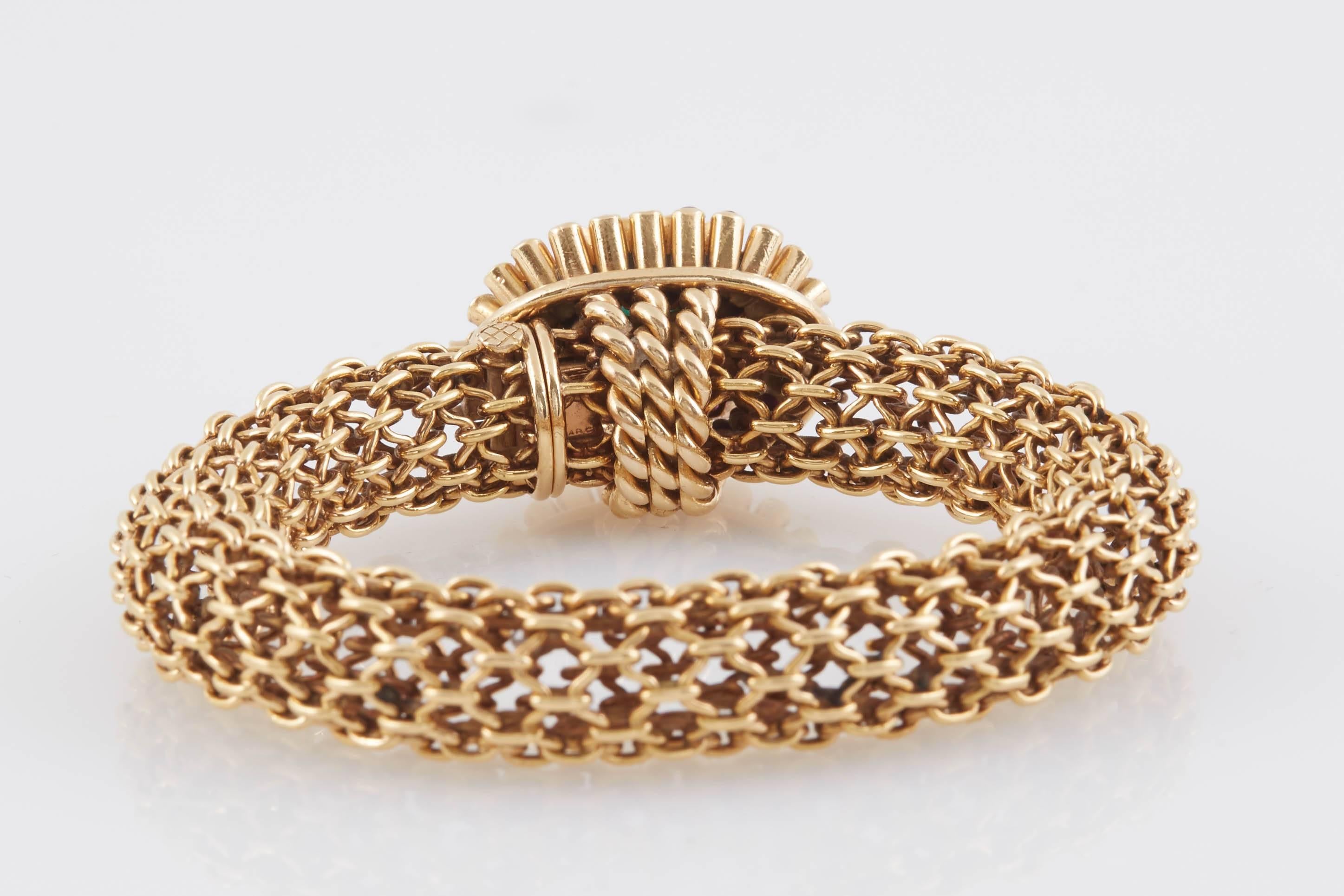 Gold Bracelet by Marchak For Sale 3