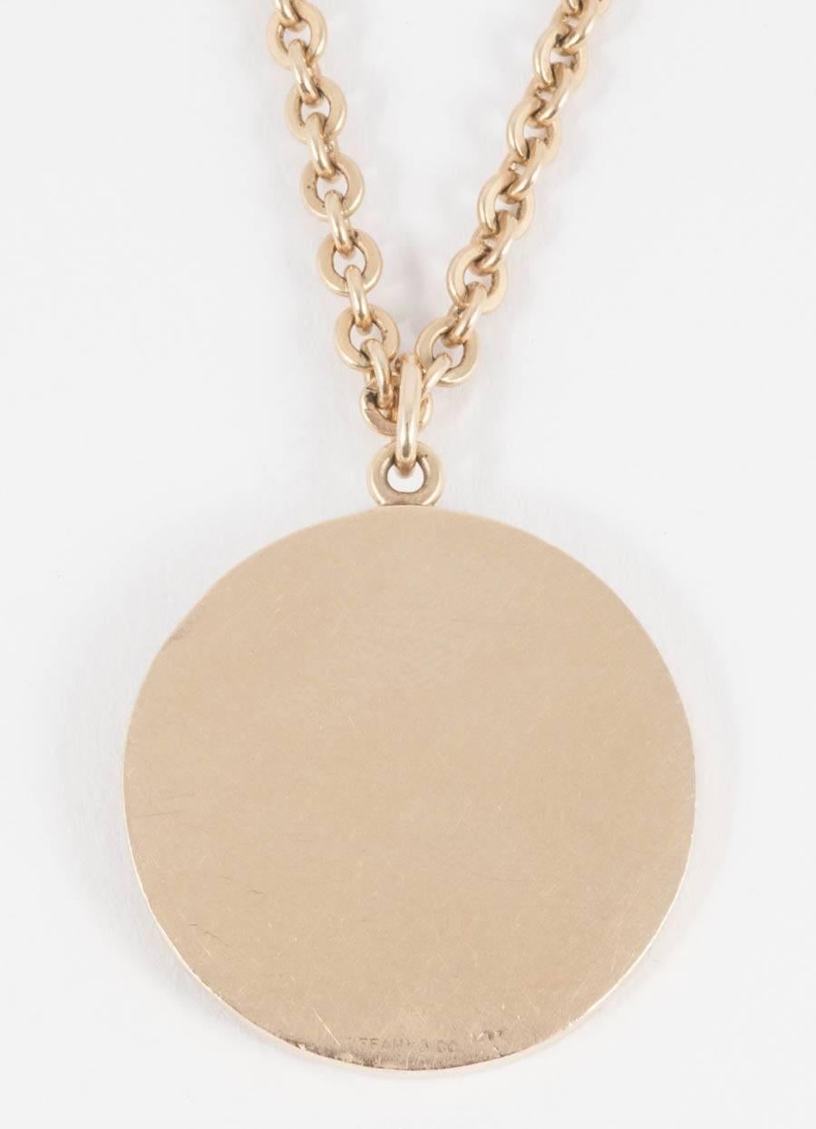 st christopher necklace tiffany