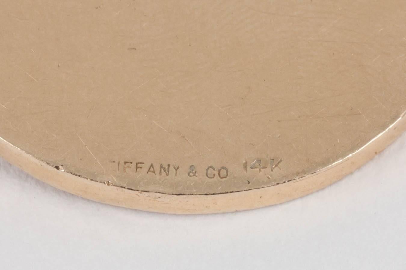 tiffany st christopher medal