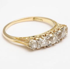 Victorian Five-Stone Diamond Ring