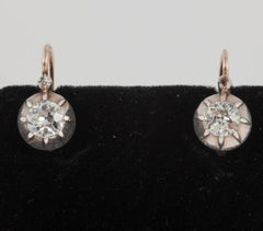 Victorian Diamond Drop Earrings