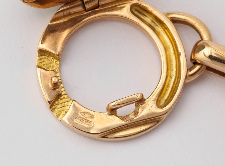 Treillage Dual Charm Bracelet in 18-karat Rose Gold