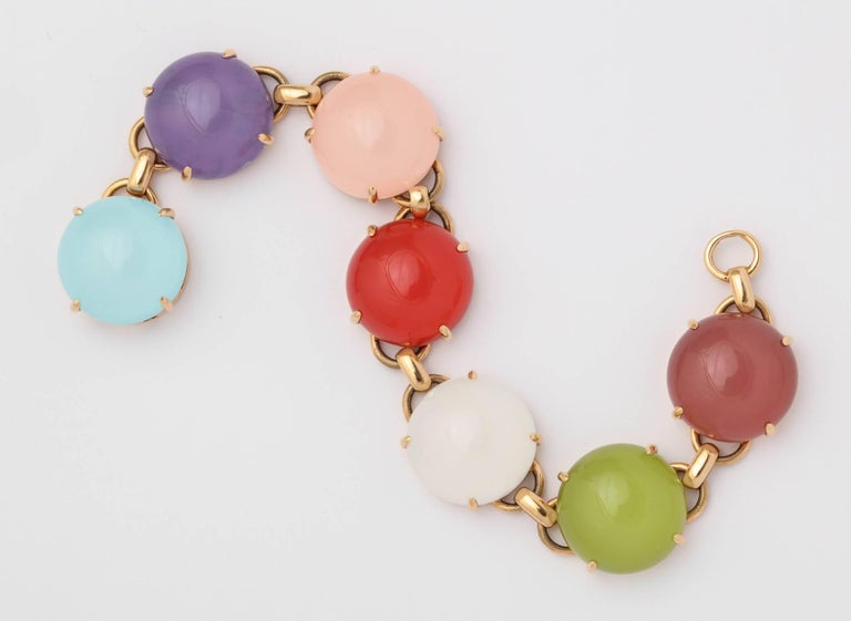 Treillage Dual Charm Bracelet in 18-karat Rose Gold main image 1