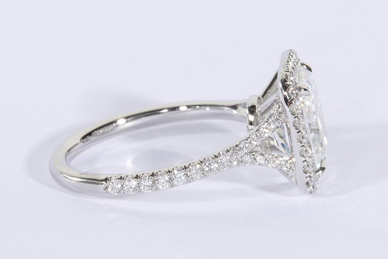 3 Carat Cushion Cut Engagement Ring GIA Certified For Sale at 1stDibs | 3  carat cushion cut diamond ring, 3 carat cushion cut engagement rings, 3  carat engagement ring