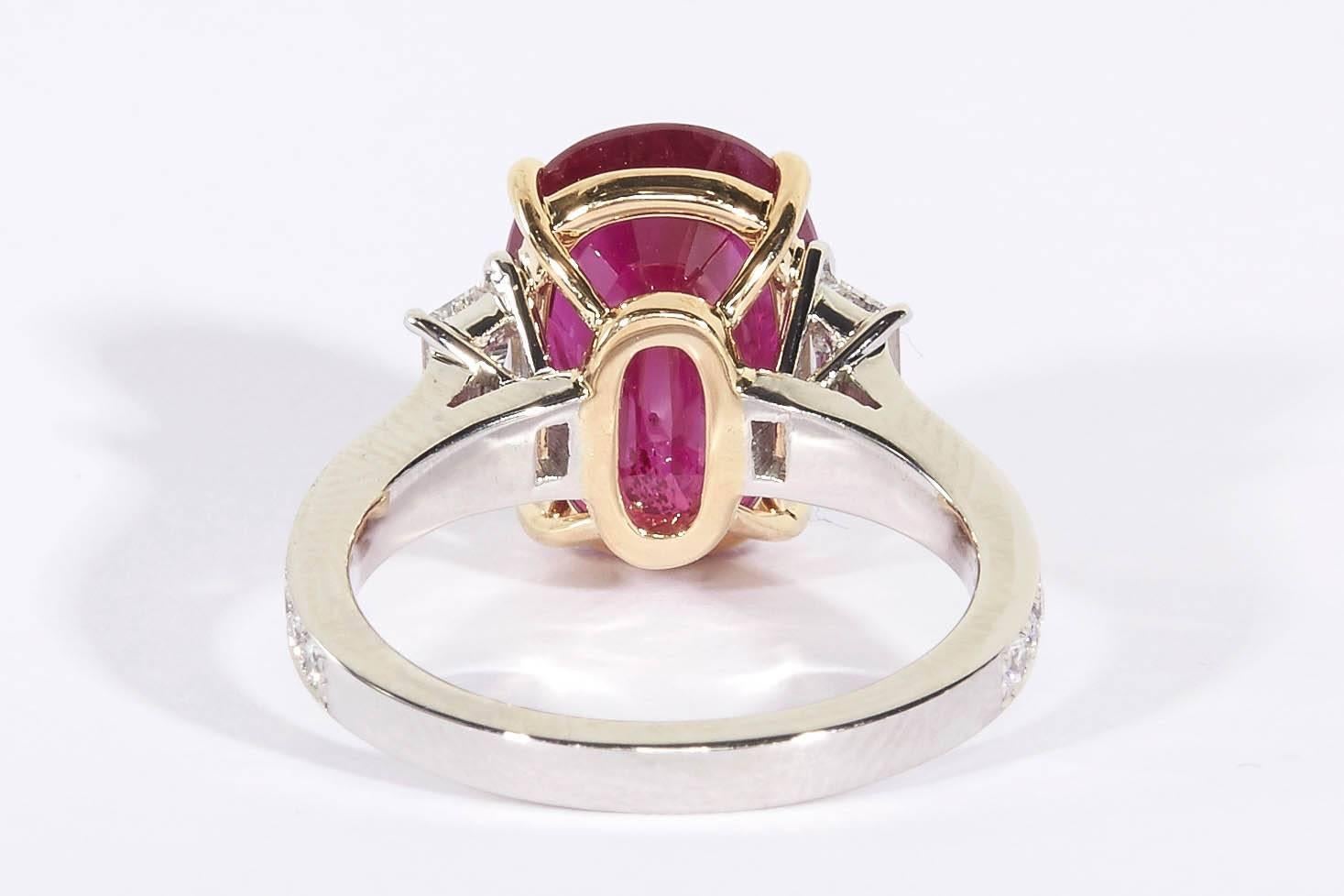 burmese ruby rings for sale