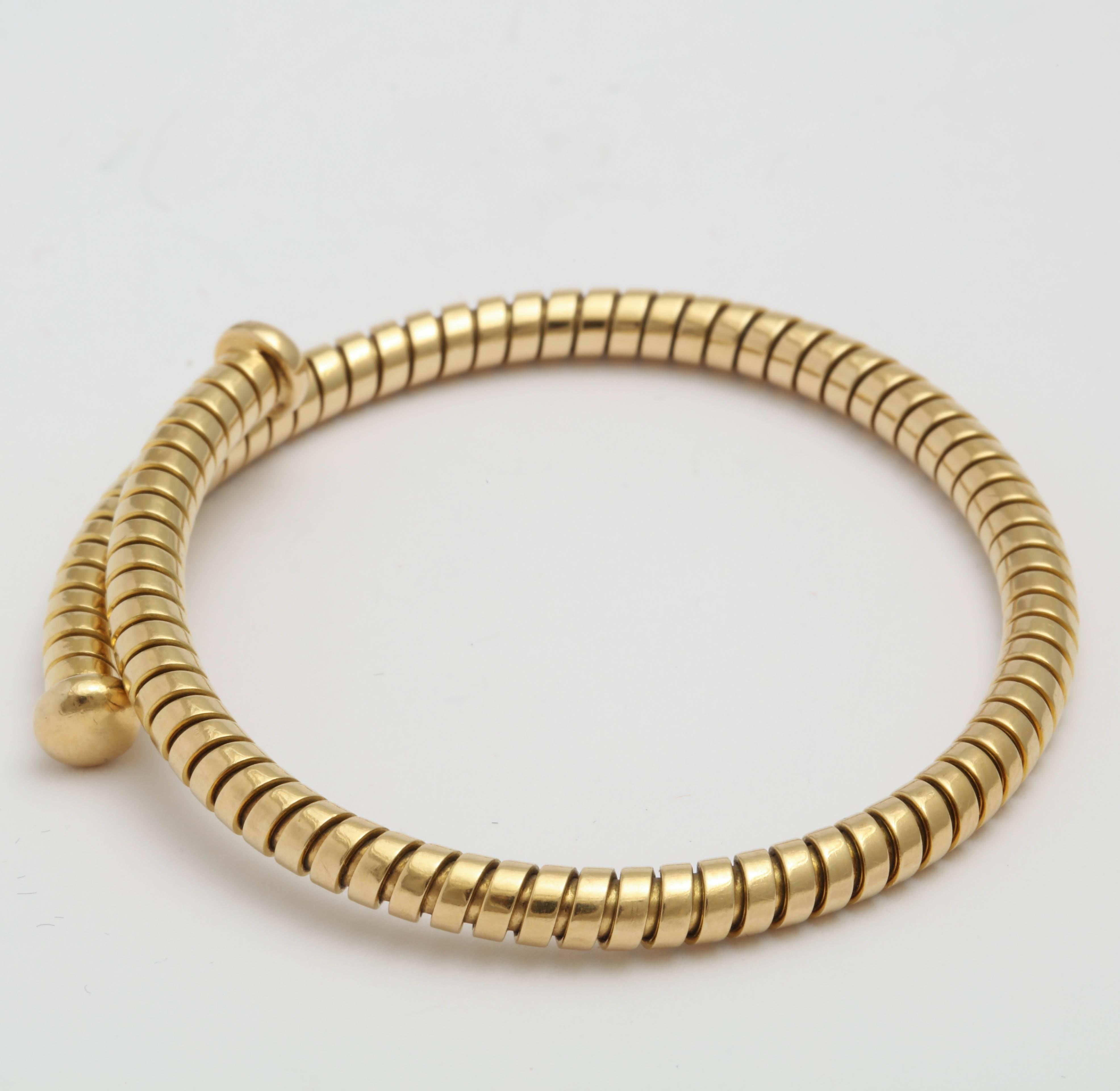 Bulgari Expandable Bangle In Excellent Condition In New York, NY