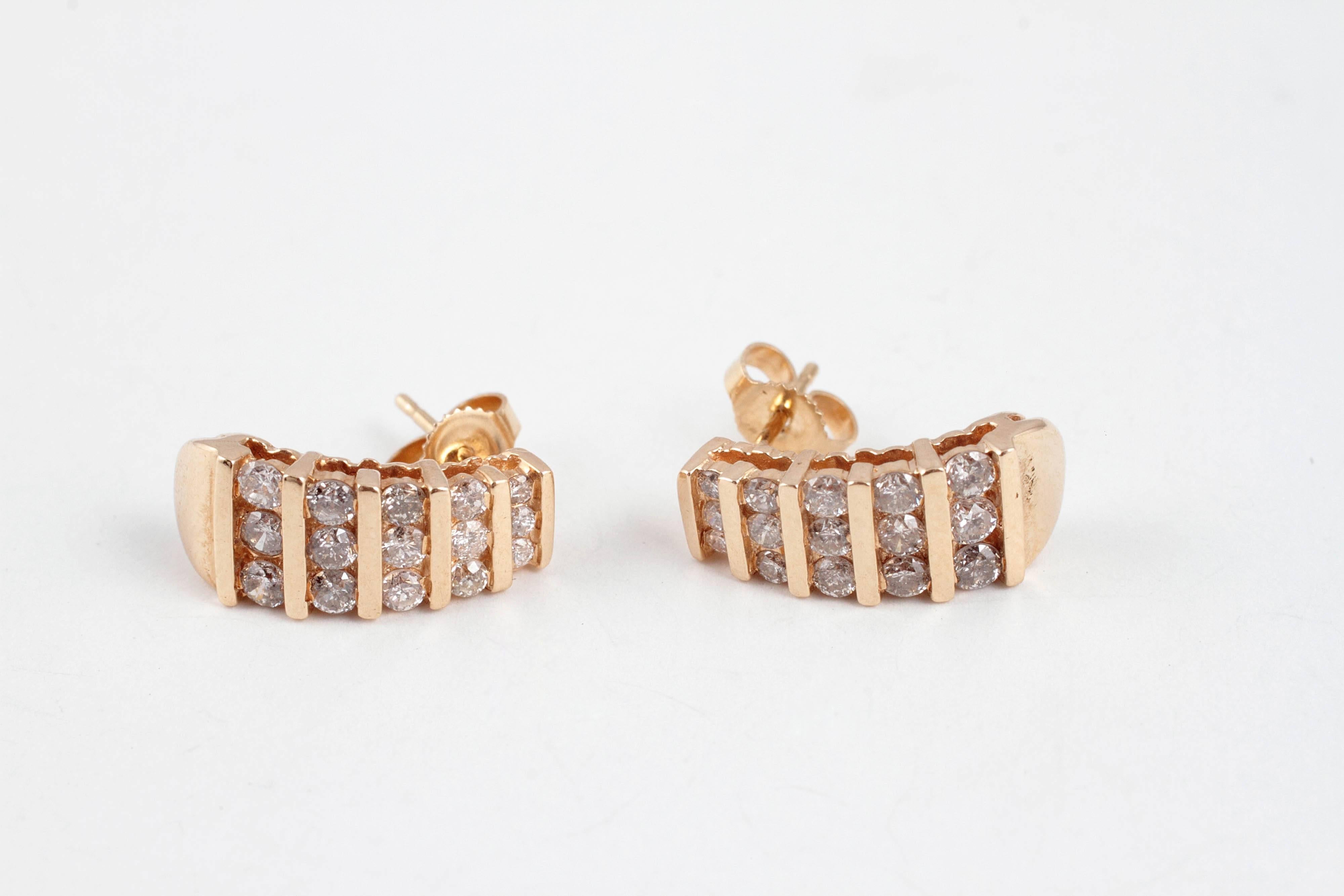 Every girl needs a pair of diamond earrings - right?  These are the 