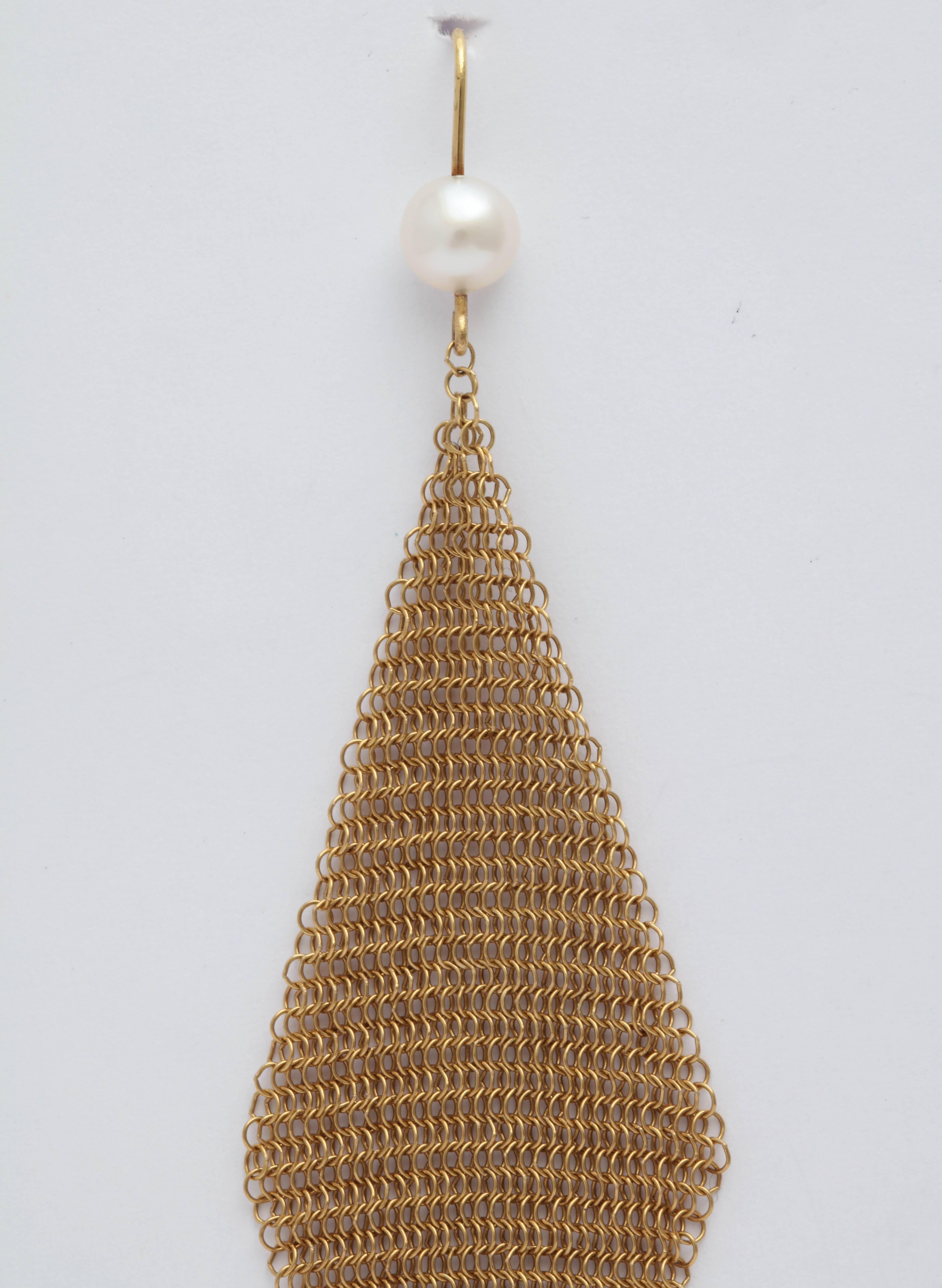 Elsa Peretti Tiffany & Co. Handkerchief Earrings 1
