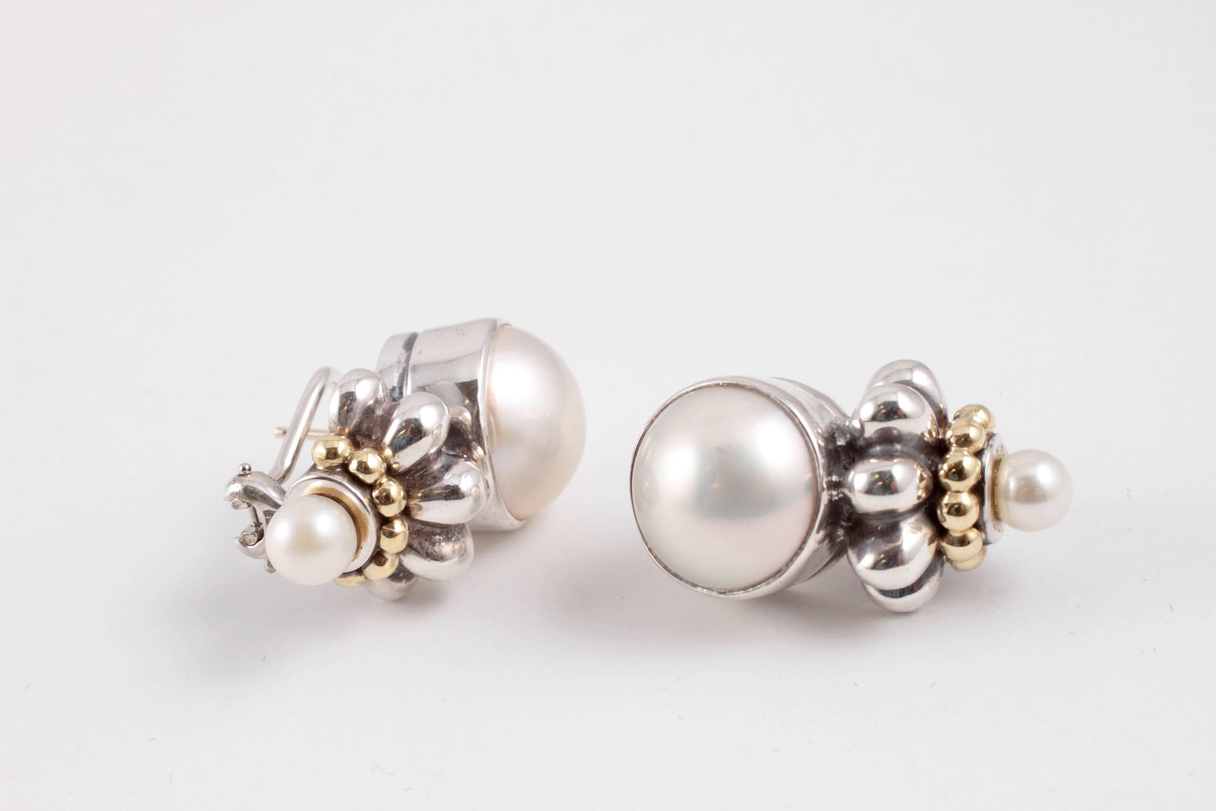 lagos pearl earrings