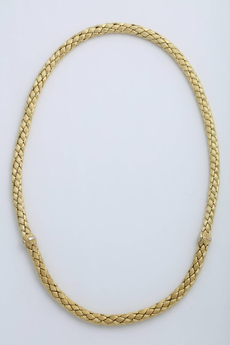 Woven Chimento Necklace at 1stDibs