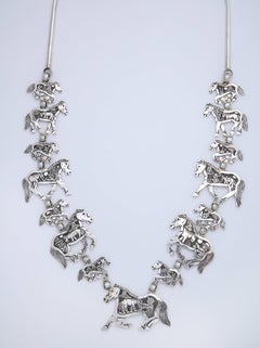 Sterling Silver Native American Floyd Becenti Necklace