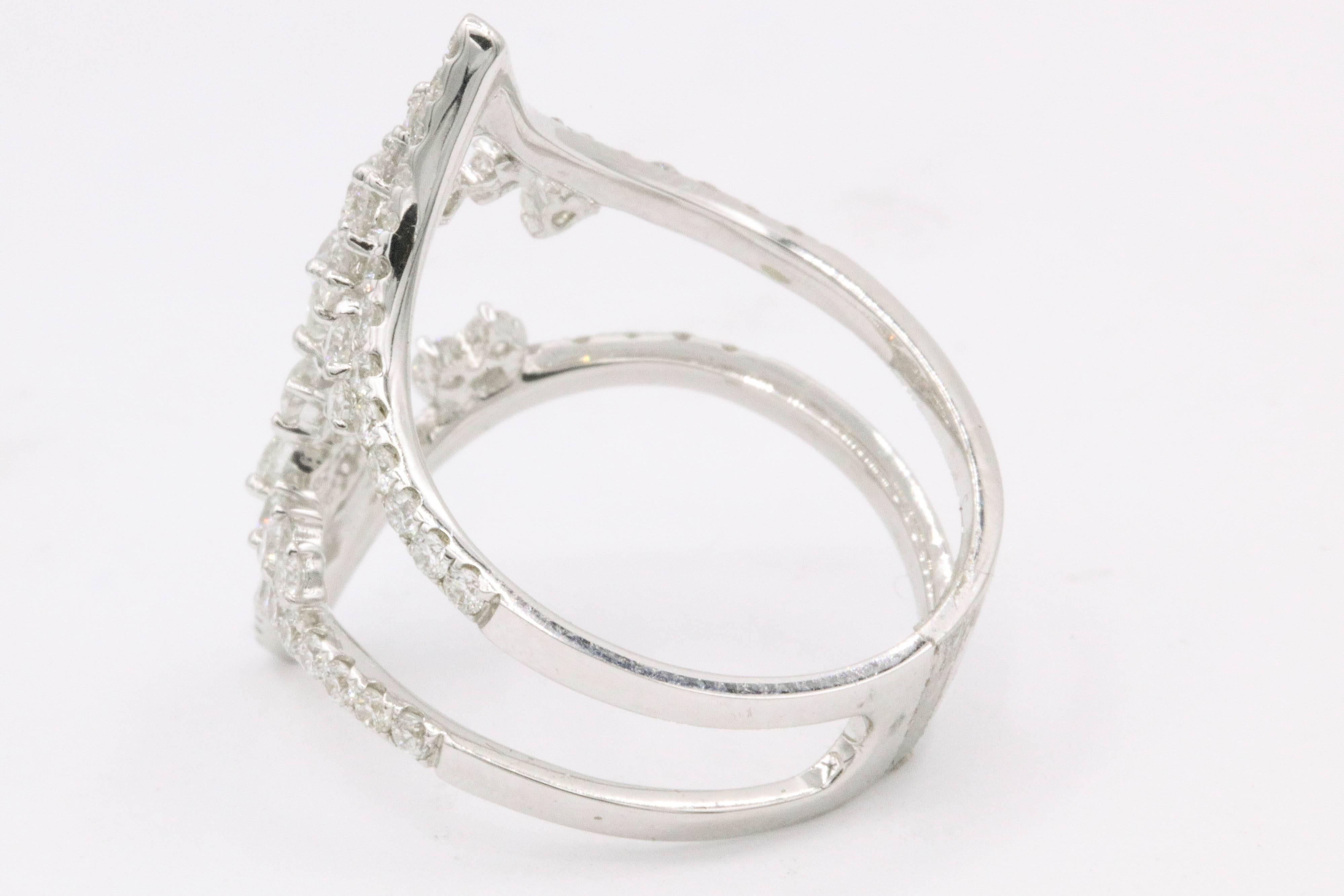 Fashion Diamond Ring 1.53 Carat In New Condition For Sale In New York, NY