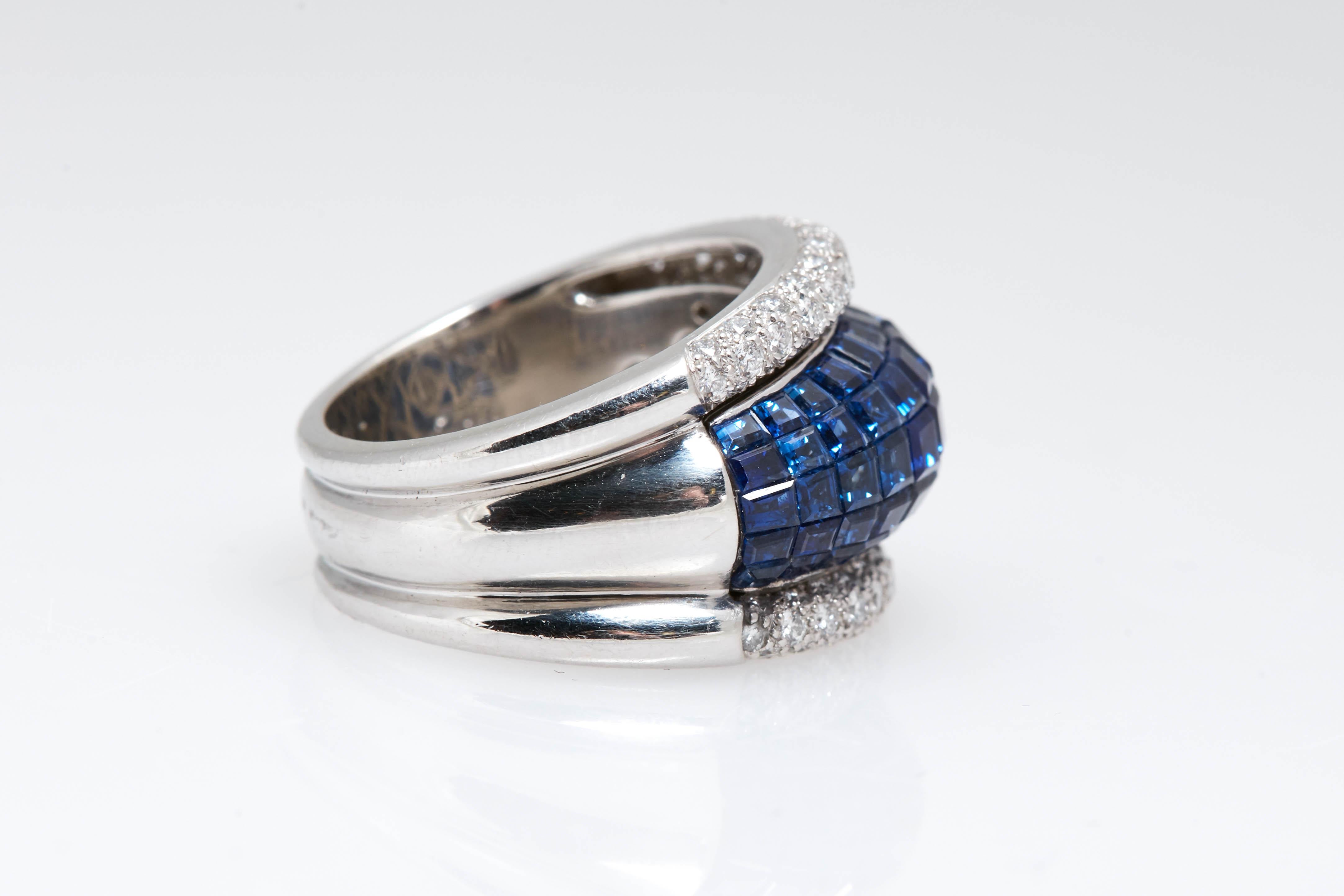 invisible diamond setting