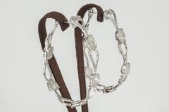 Sliced Diamond Gold hoop Earrings