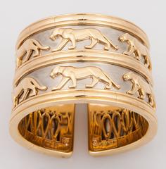 Cartier Panthere Brazalete de Oro