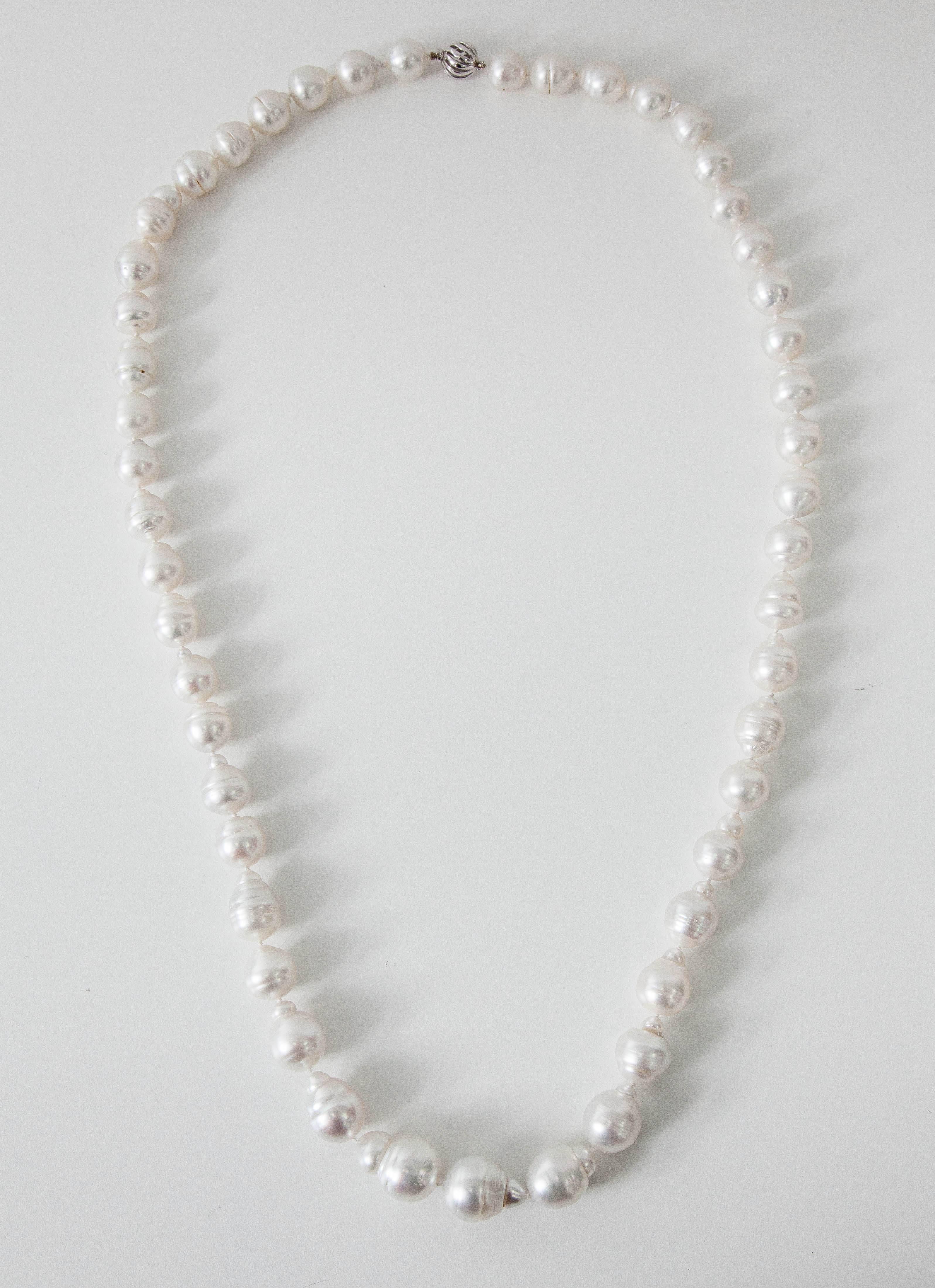 Contemporary South Sea Pearls Baroque Necklace