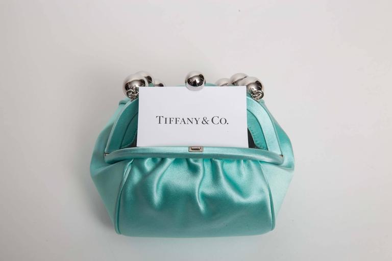 Handbag Tiffany & Co Blue in Suede - 30837618