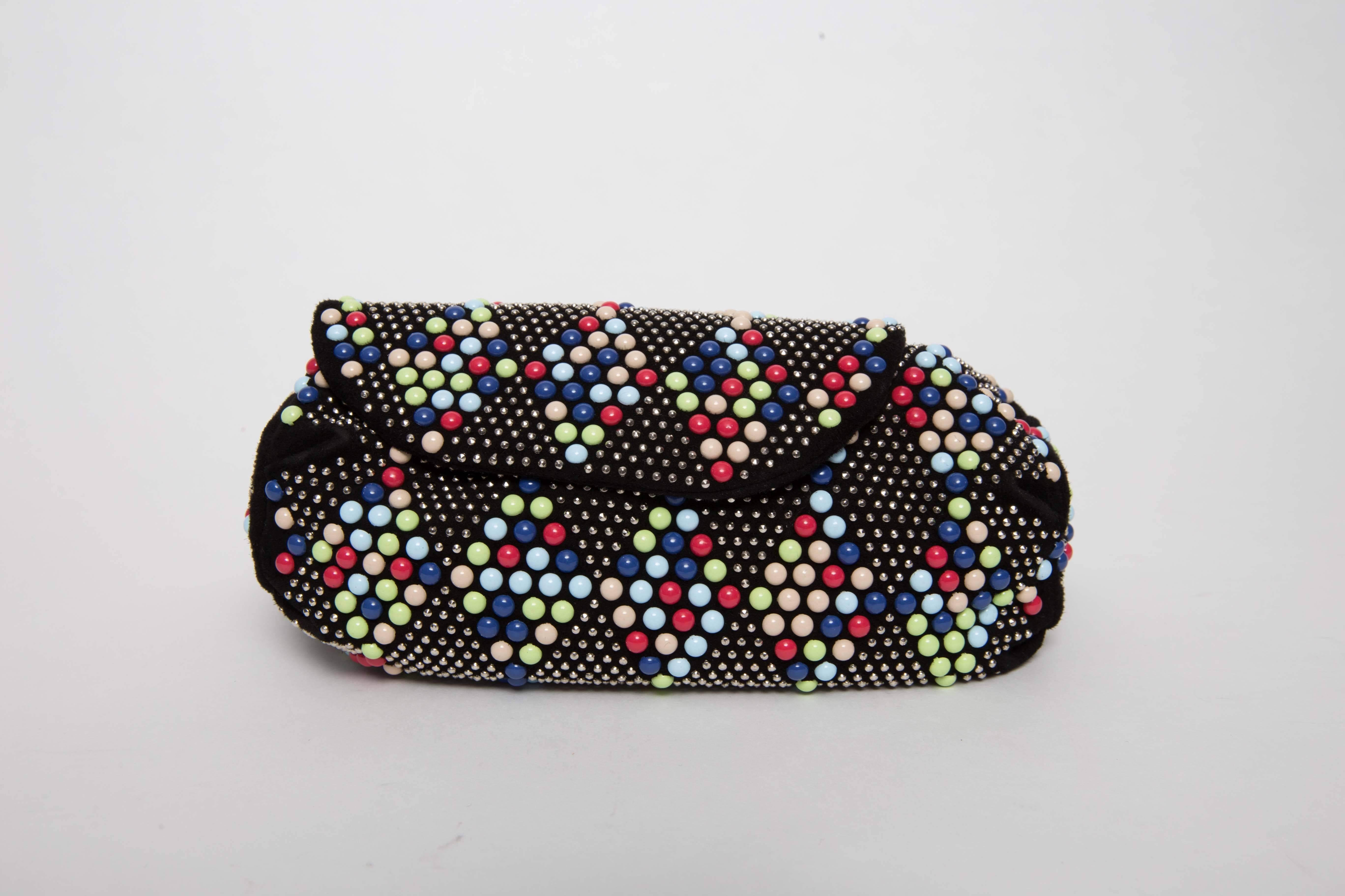 Black Givenchy Beaded Pluto Bag
